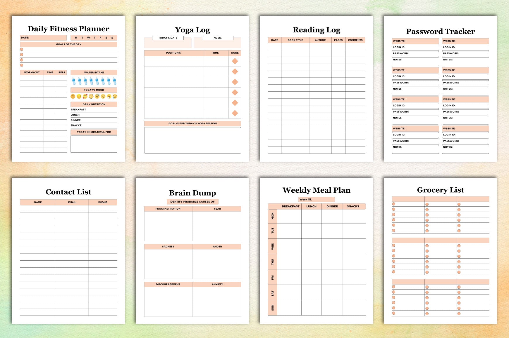 Aesthetic Planner