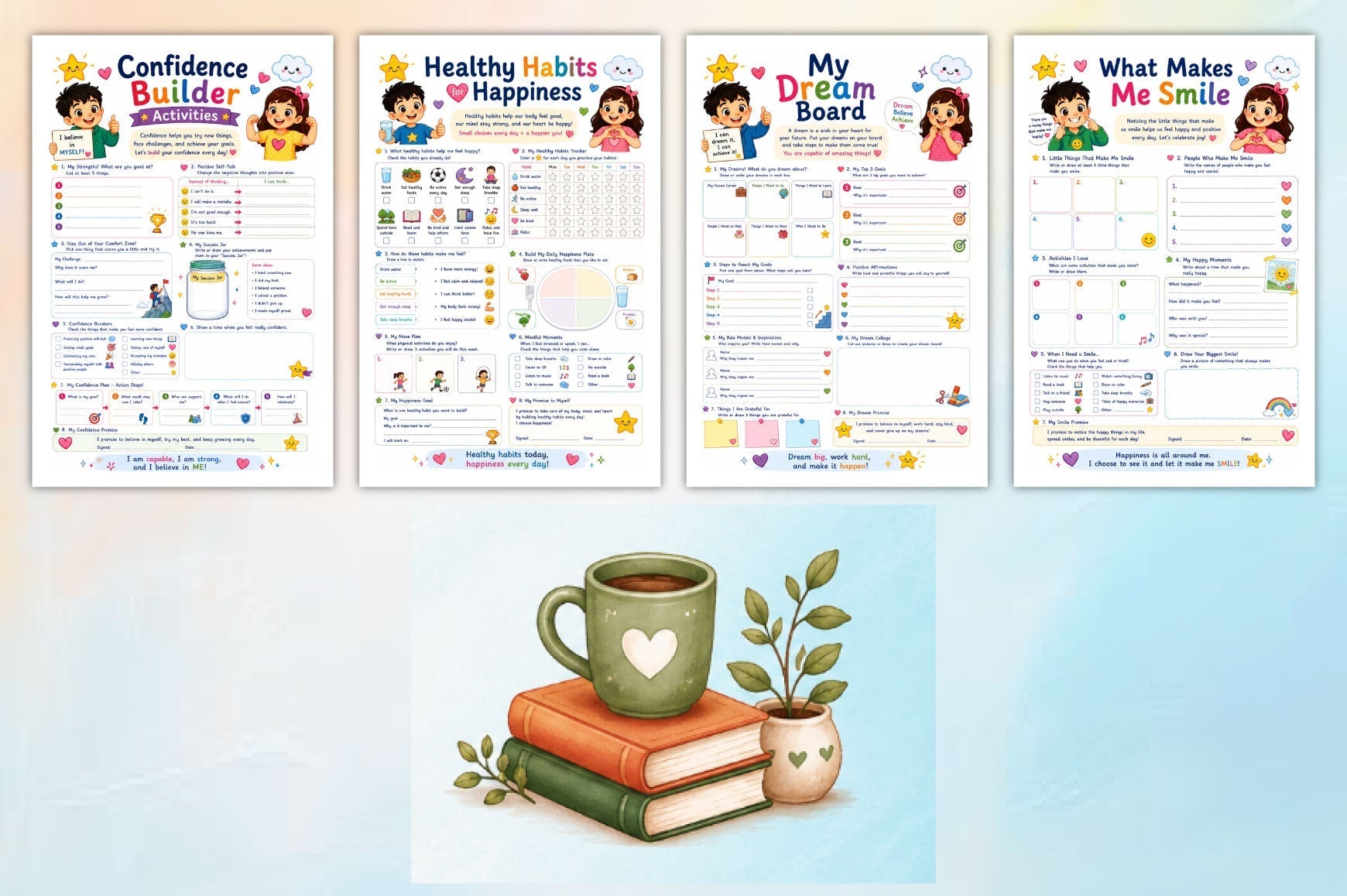 Self Esteem Activities For Kids