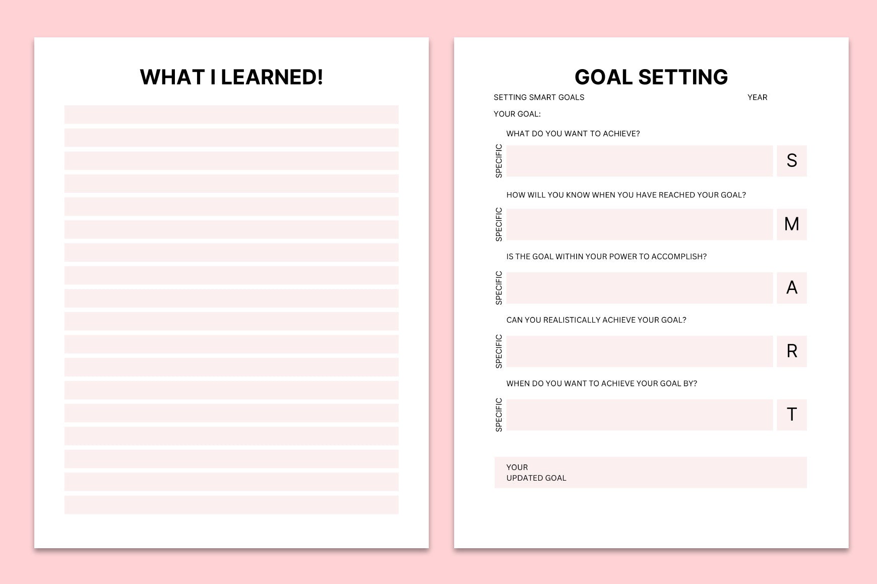 Daily Goal Planner