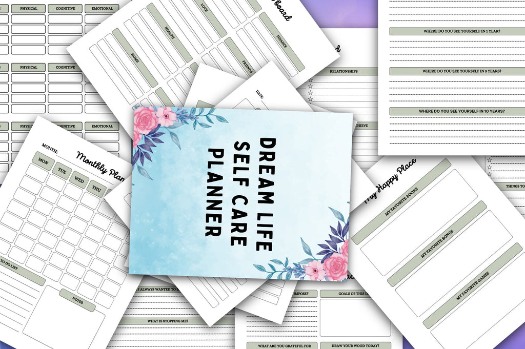 Dream Life Self Care Planner