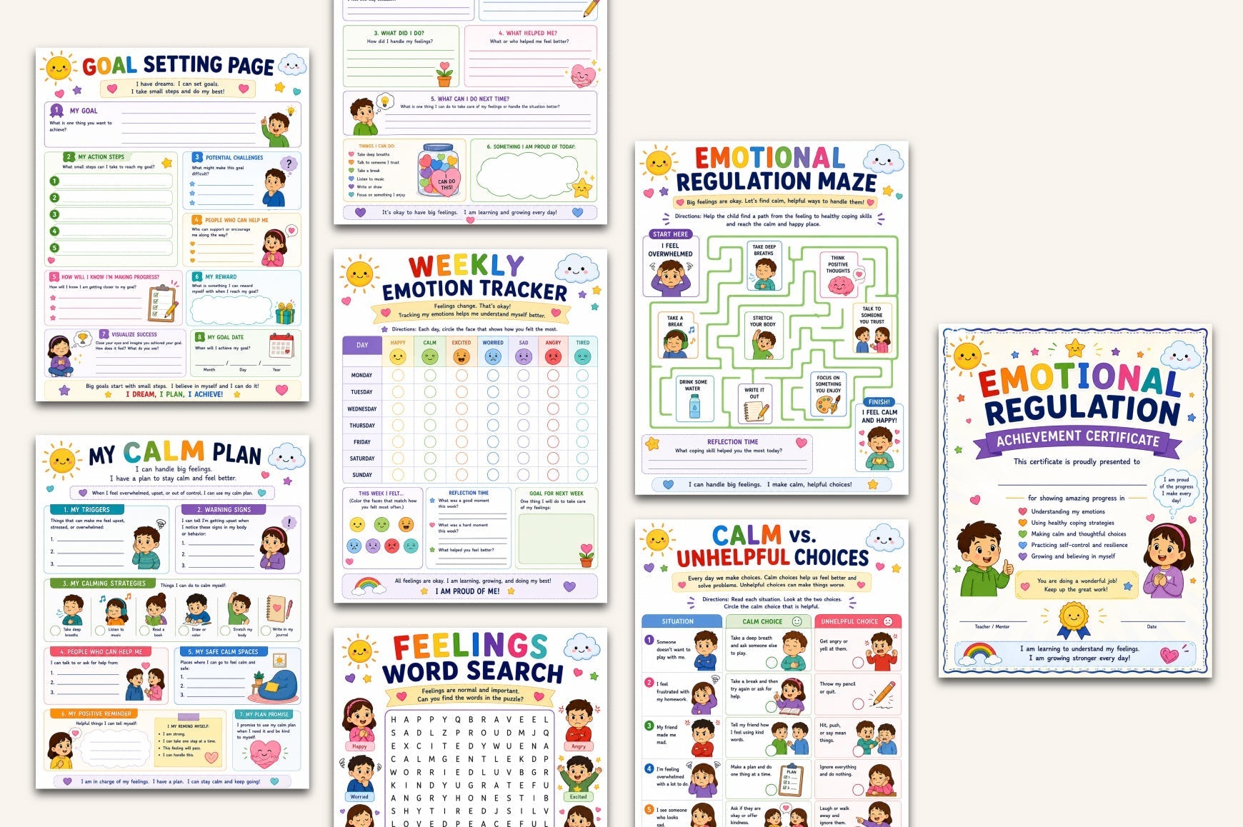 Emotional Regulation Workbook