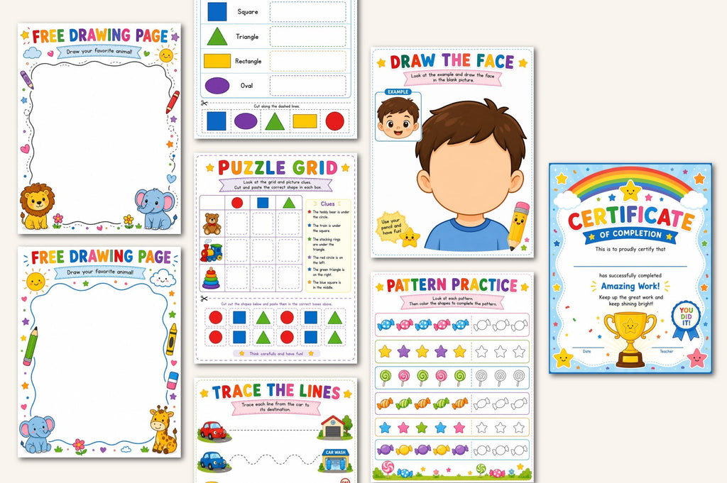 Kids Activity Workbook