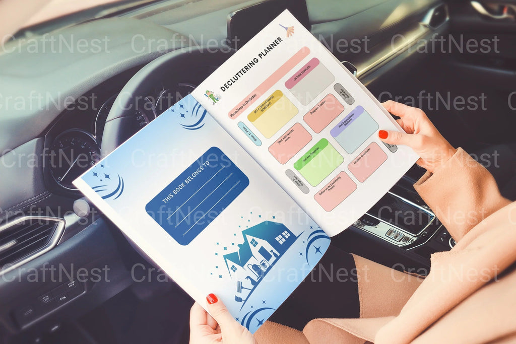 ADHD Cleaning Planner for Effective Organization home organization planner pages