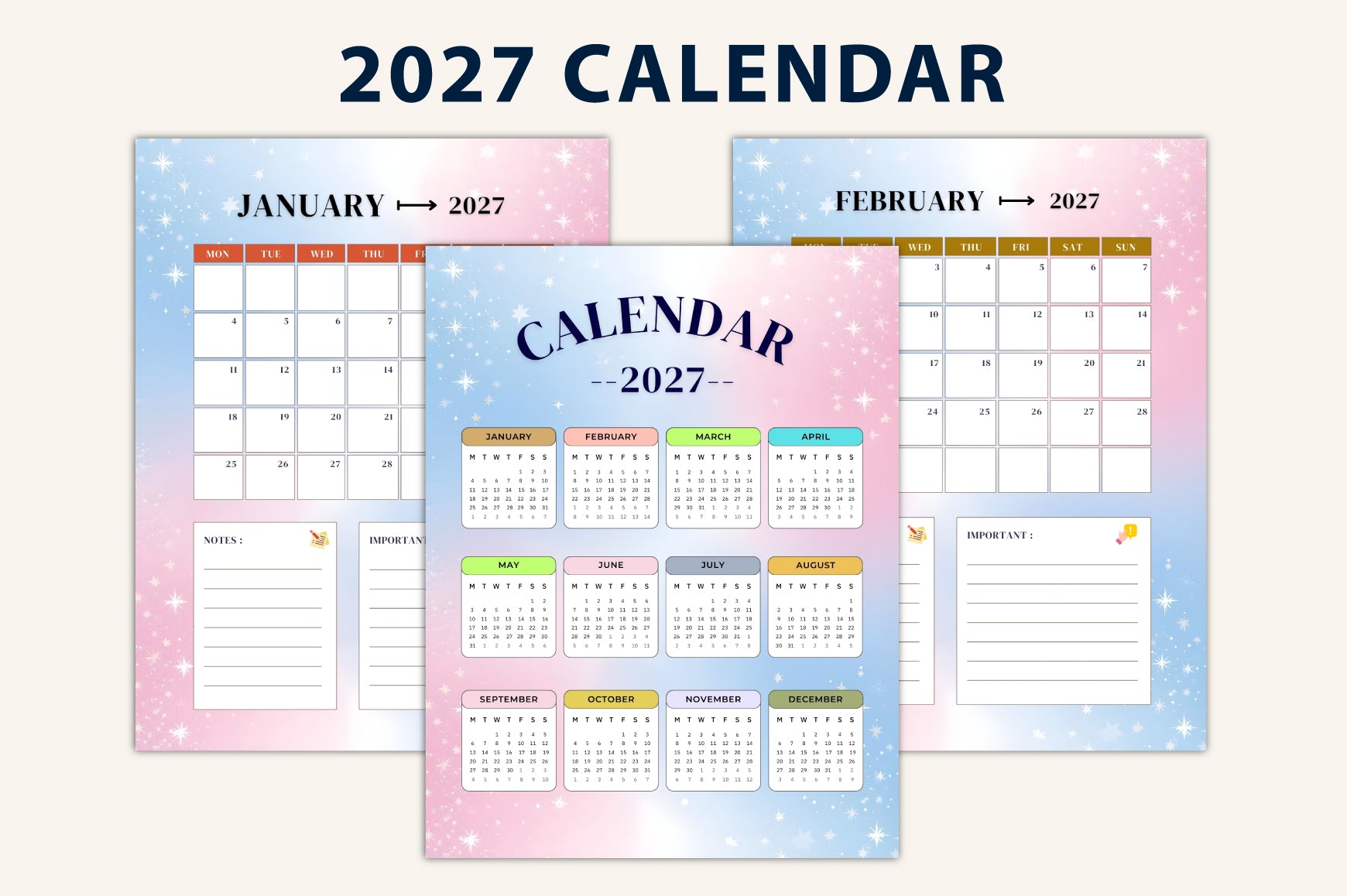 Kids Task Reward Charts Planner