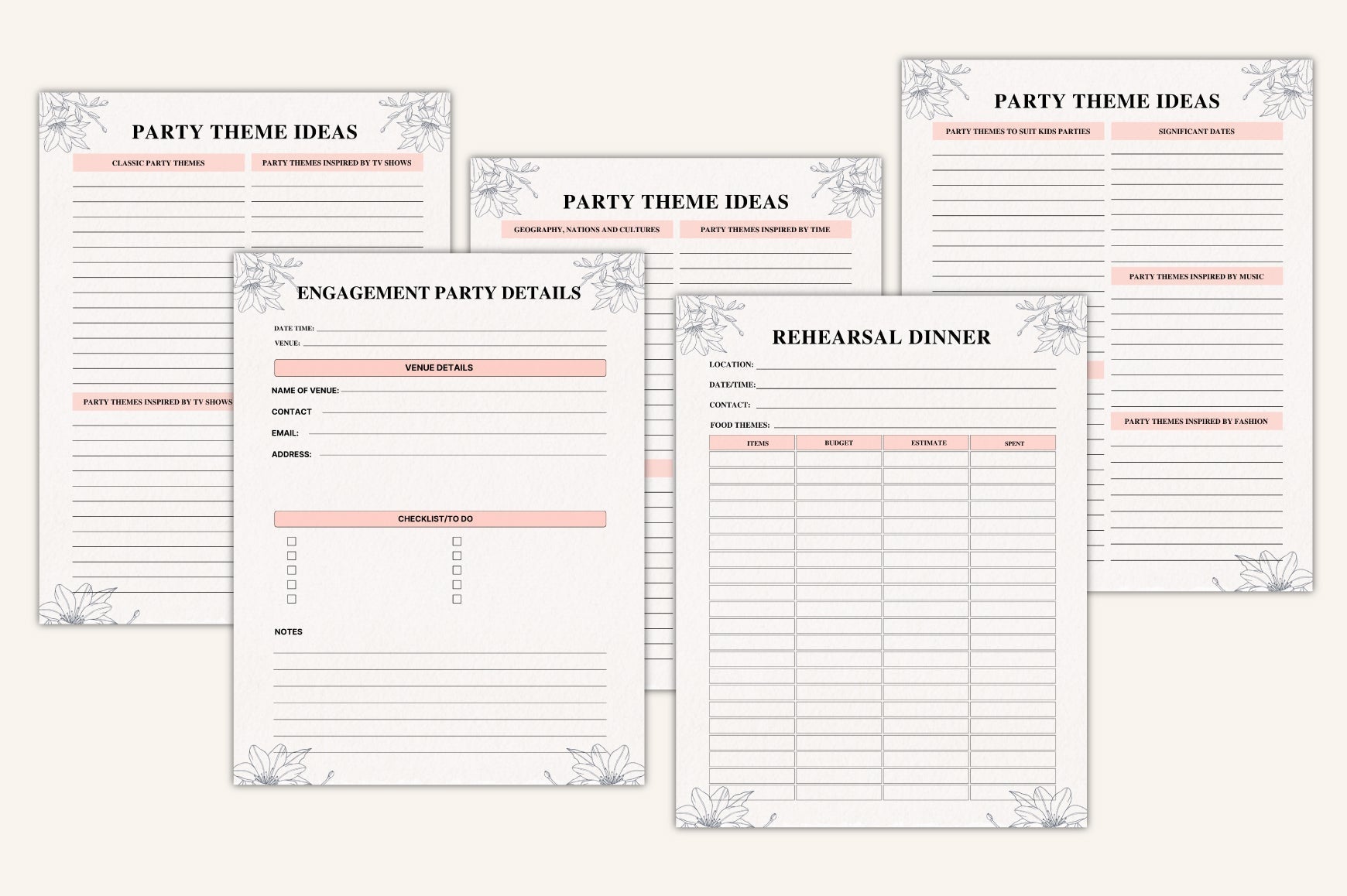 Event Planner Services