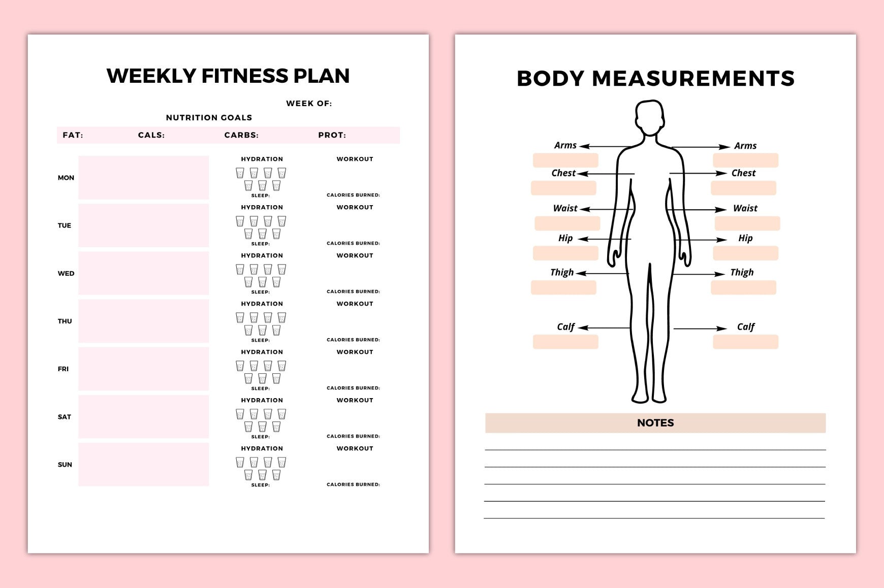 Weight Loss Planner