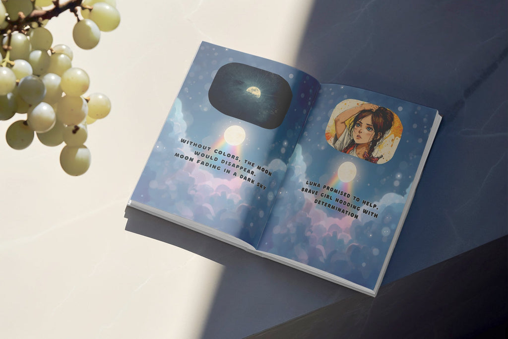 Luna and the Rainbow Moon Book