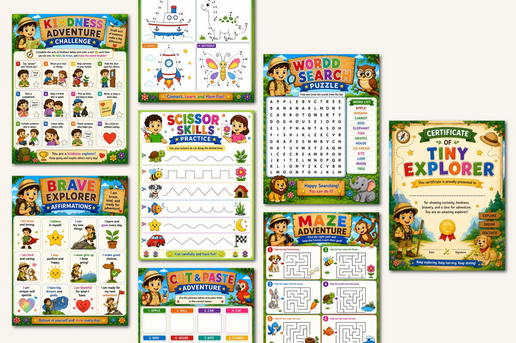 Young Explorers Activity Book