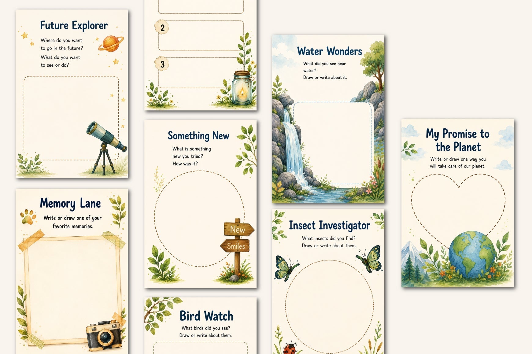 Little Explorer Discovery Journal