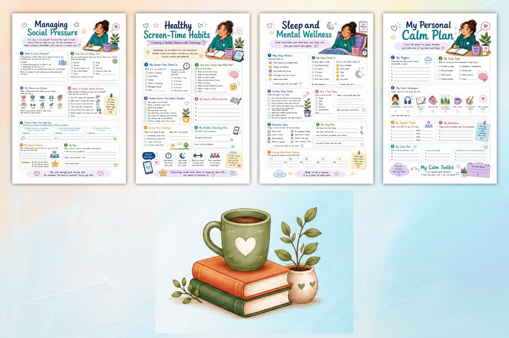 Calming The Busy Mind For Teens Workbook