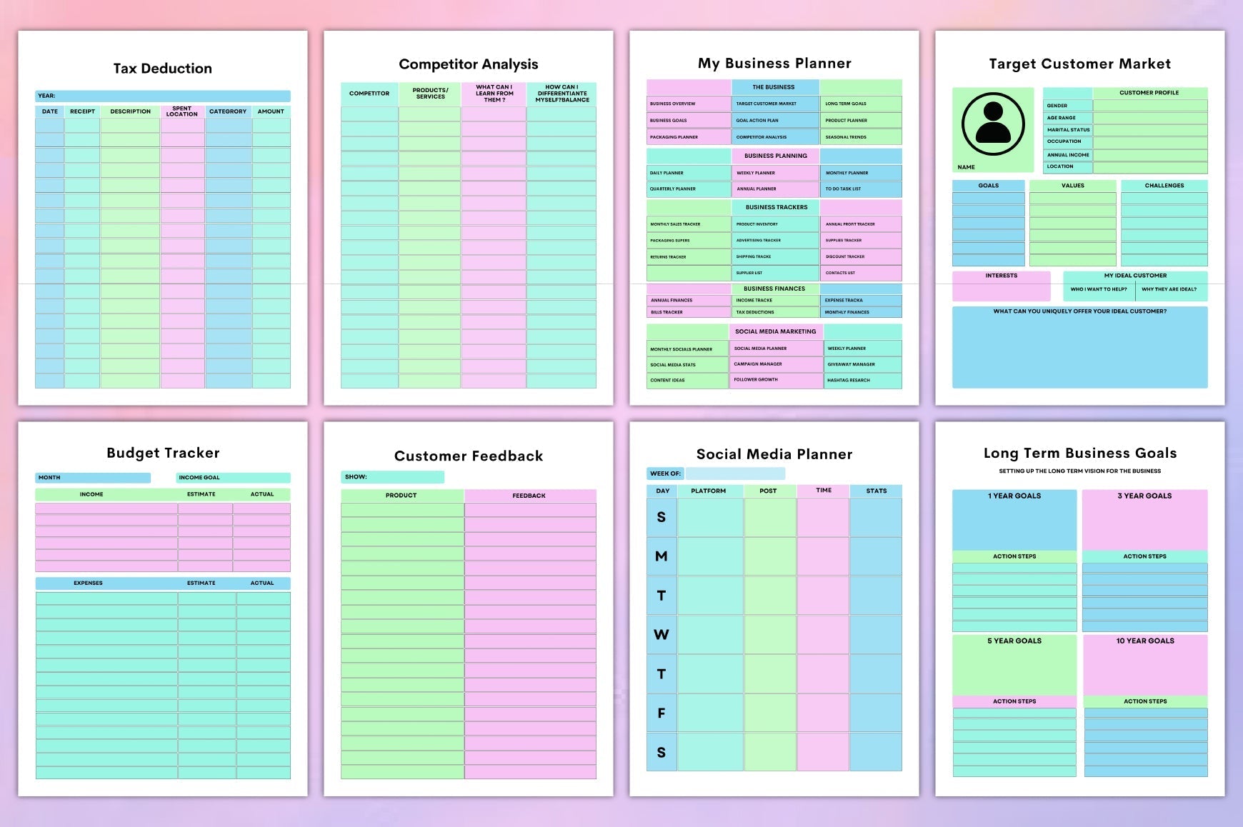 Small Business Planner