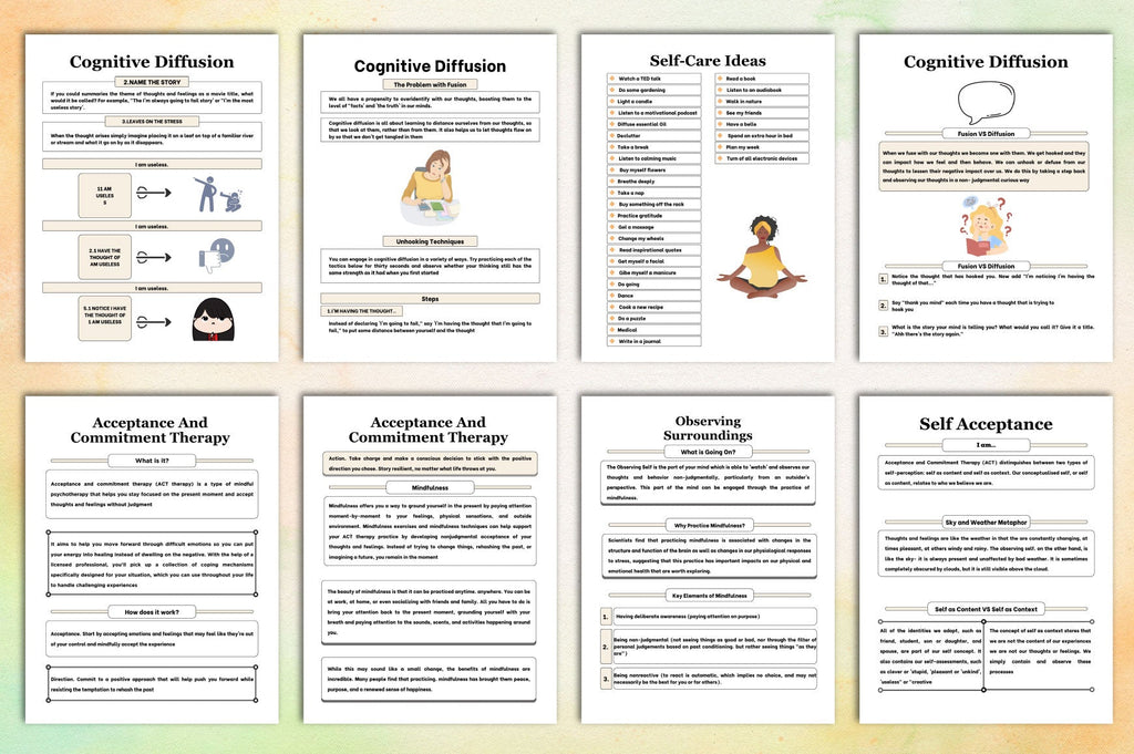 Acceptance Guided Journal for Personal Growth