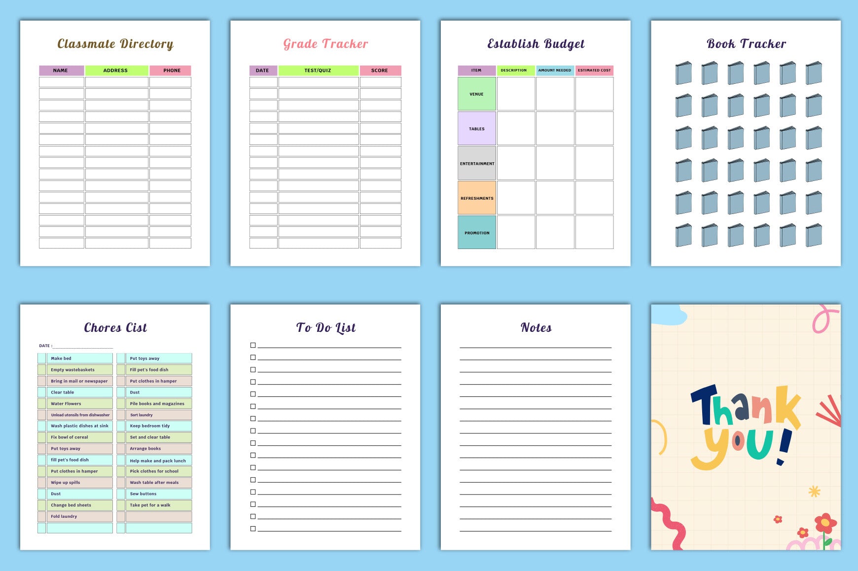 Kids Activities Planner