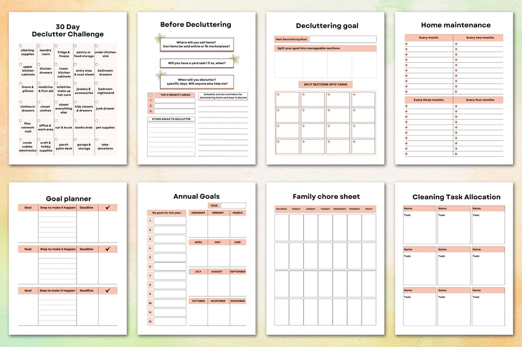 Declutter Planner Guide