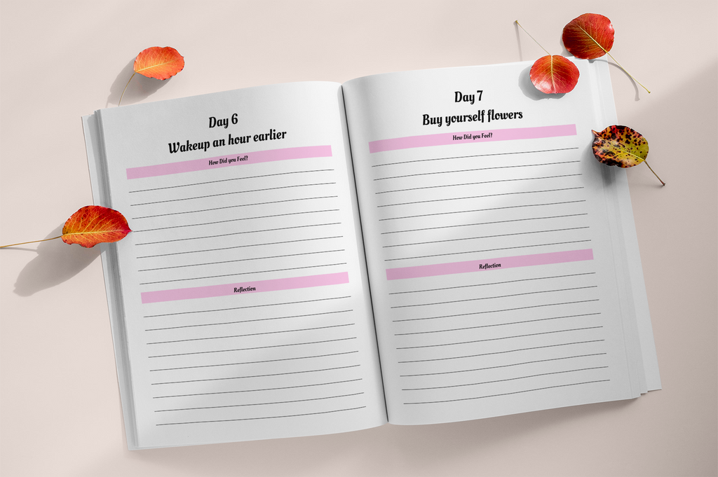 Day Beauty Confidence Glow Up Journal