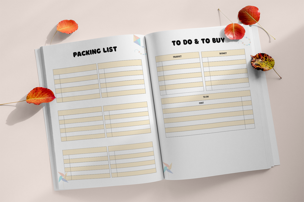 Kids' Vacation Travel Memory Guide