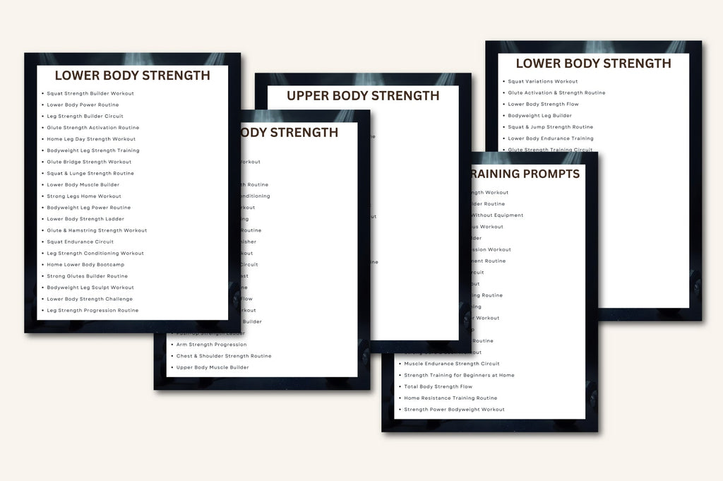 Home Workout Prompts