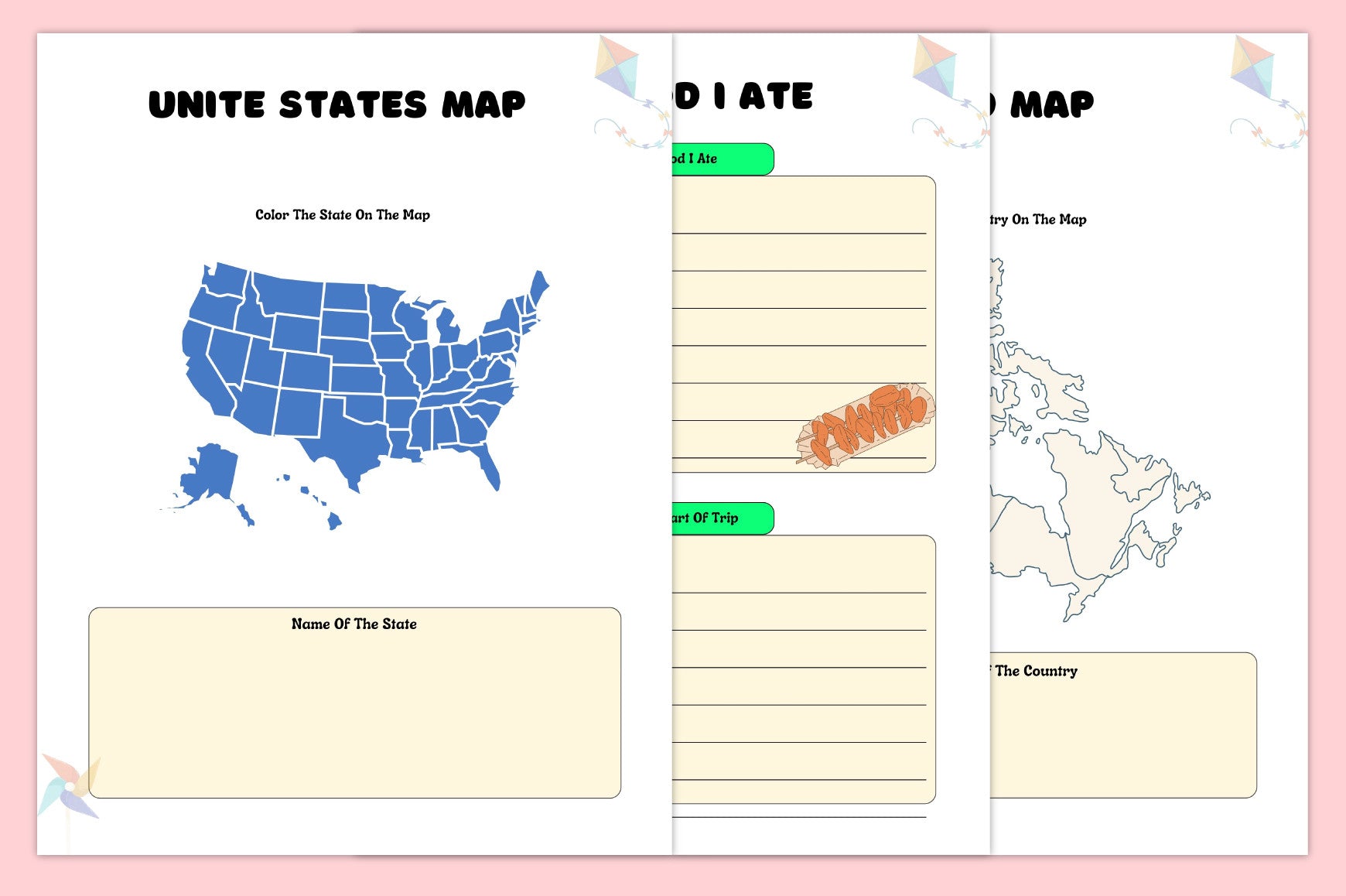 Kids Travel Journal
