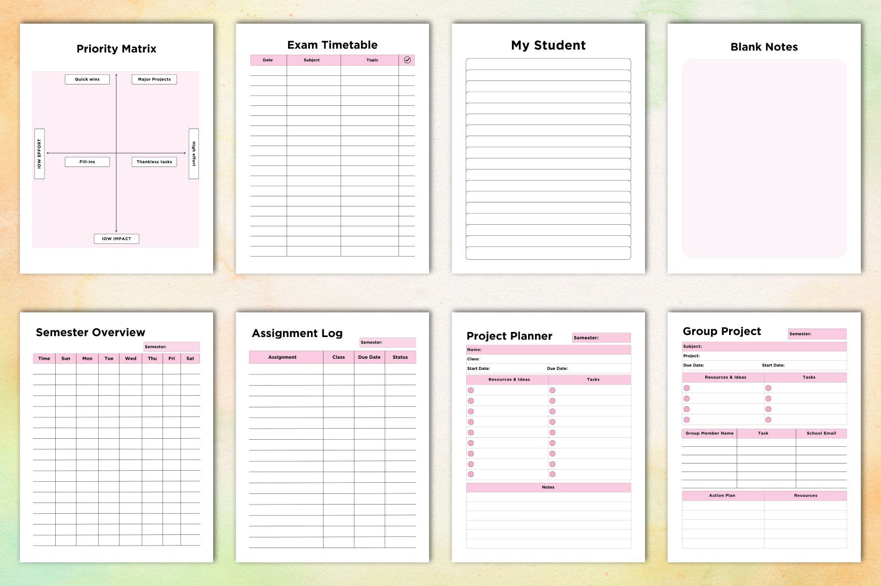 Student Planner