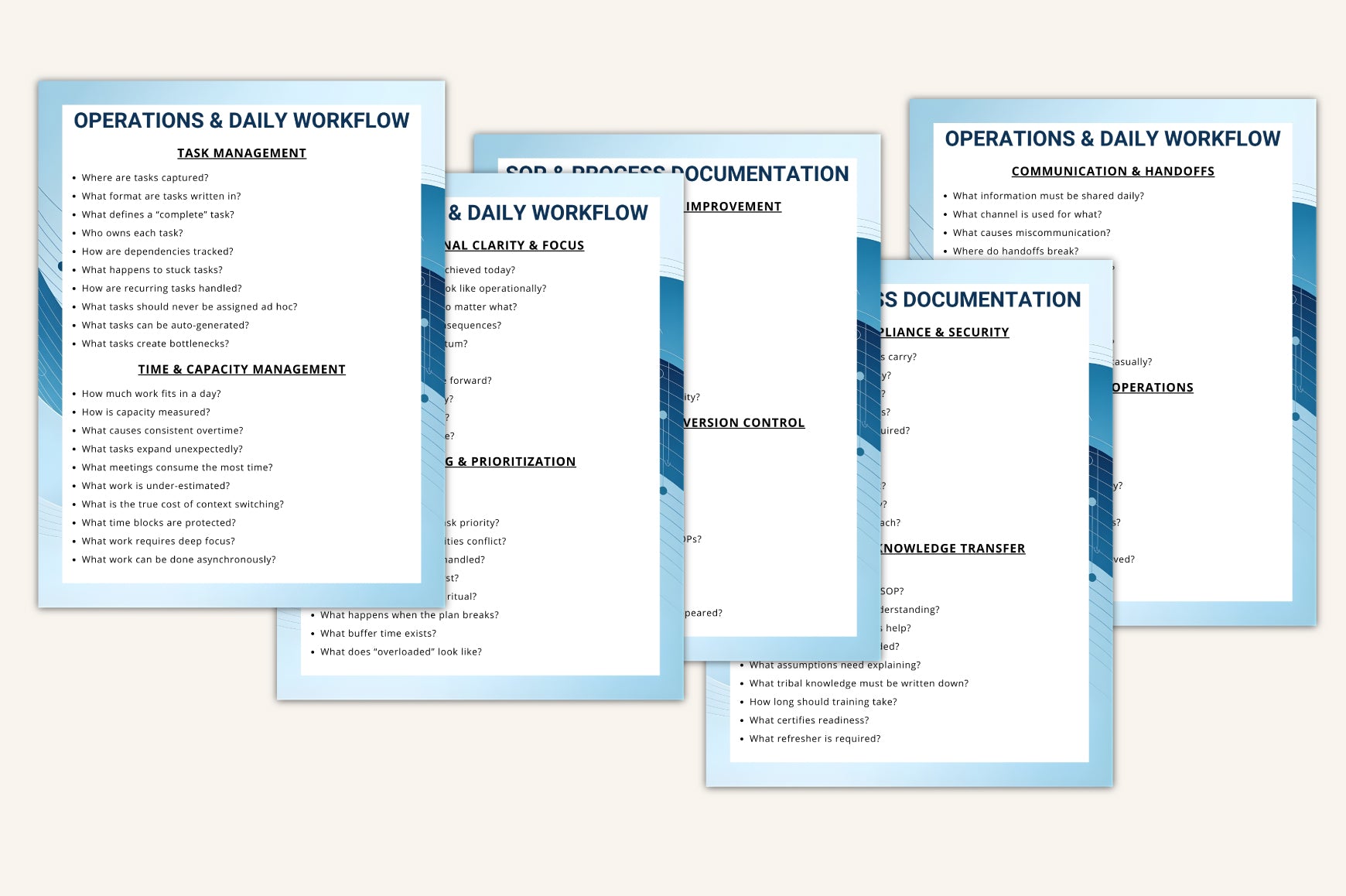 Business Workflow Prompts