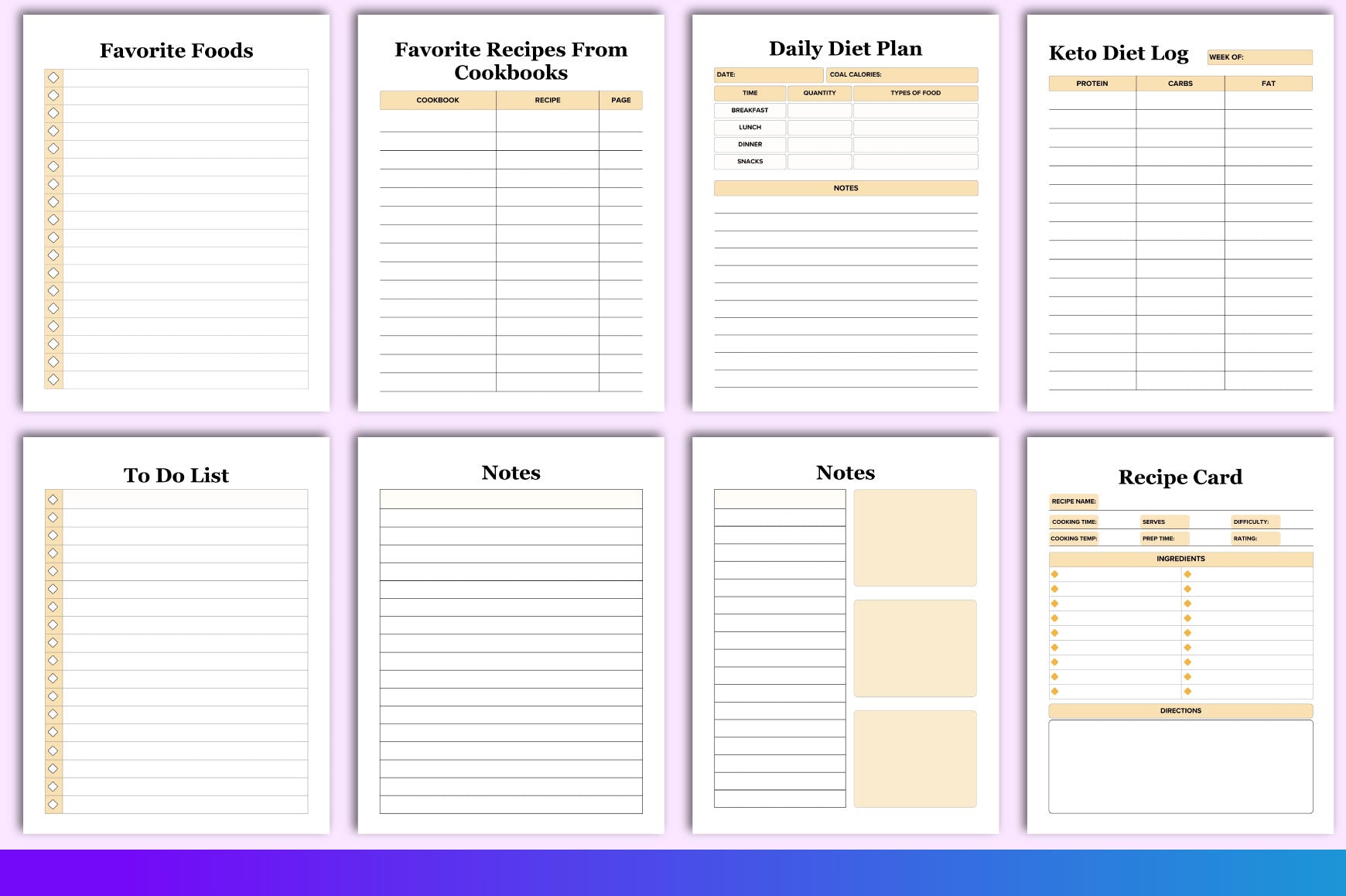 My Food Planner
