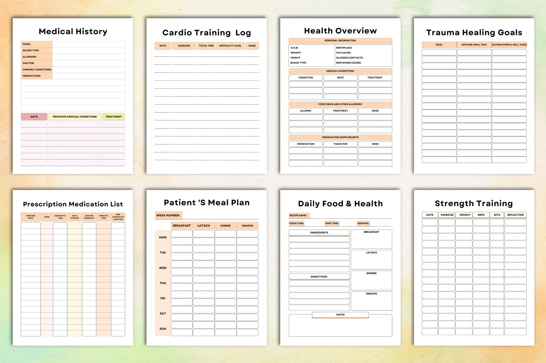 Elderly Caregiving Planner