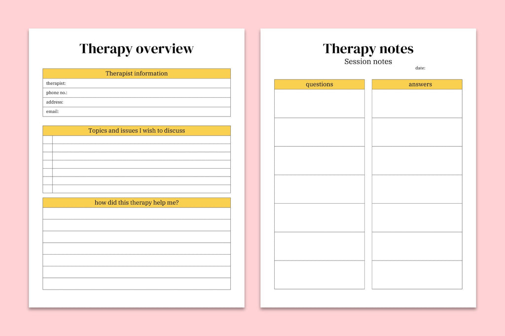 Therapist Planner