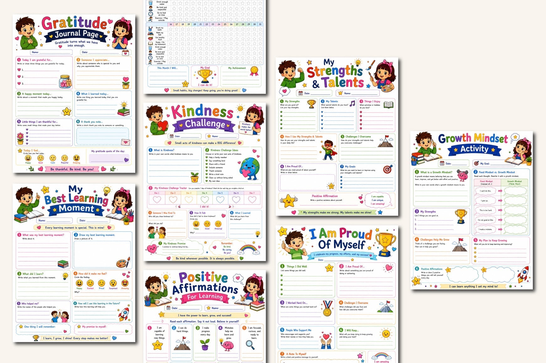 Curious Minds Learning Planner