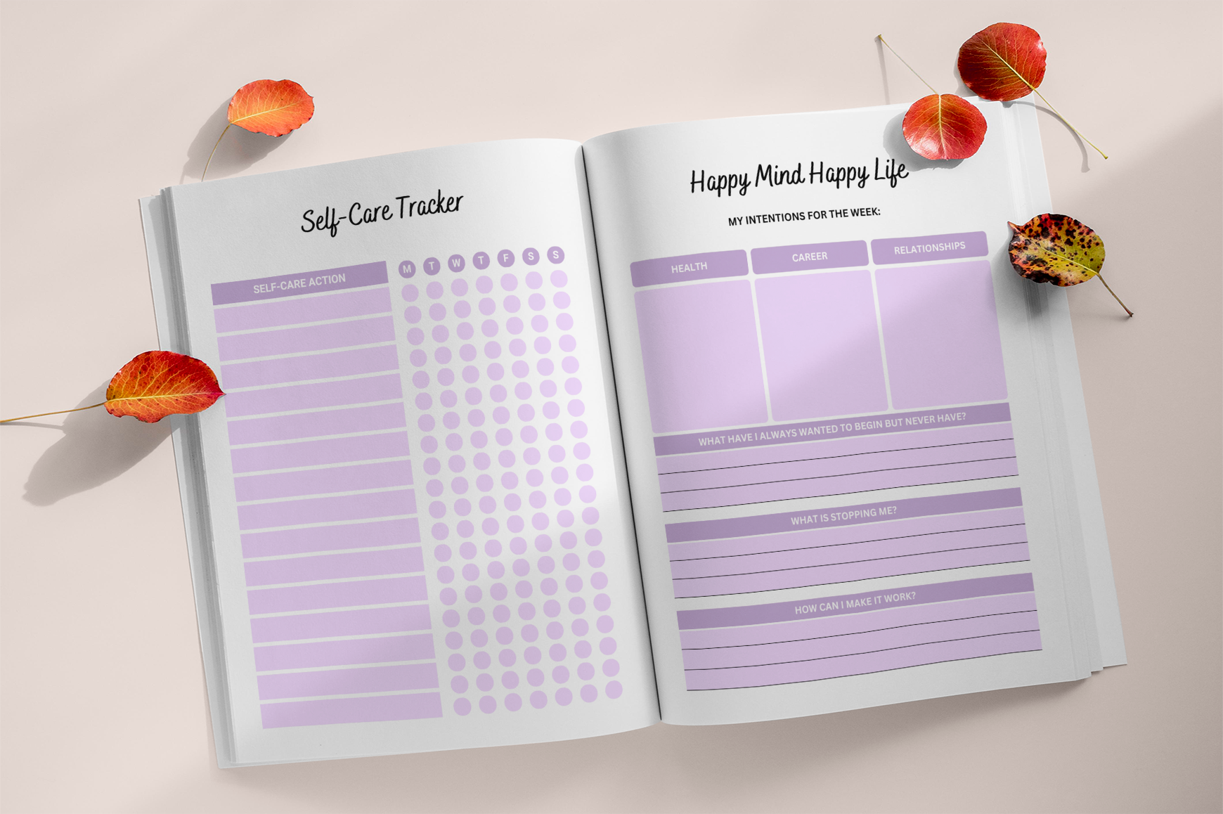 Love Yourself Reflection Book