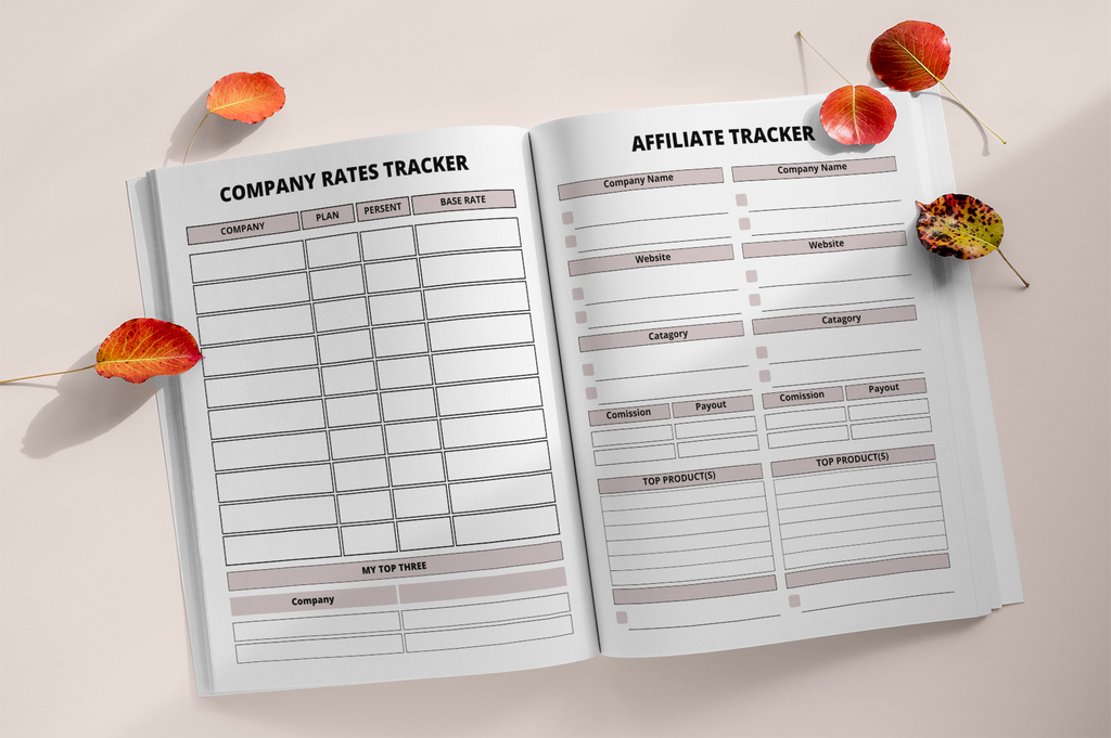 Online Business Success Income Planner