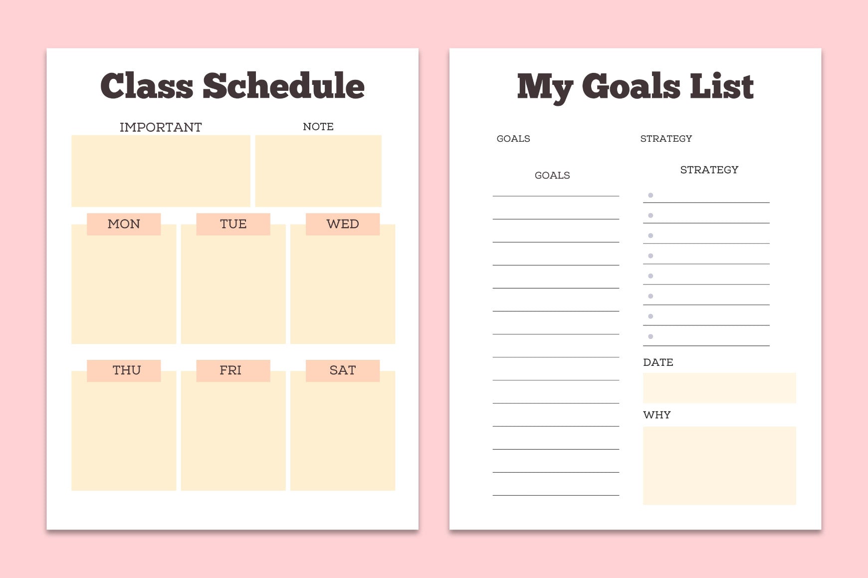 Student Planner