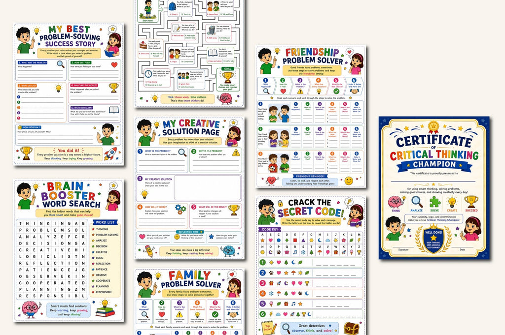 Critical Thinking For Kids Workbook