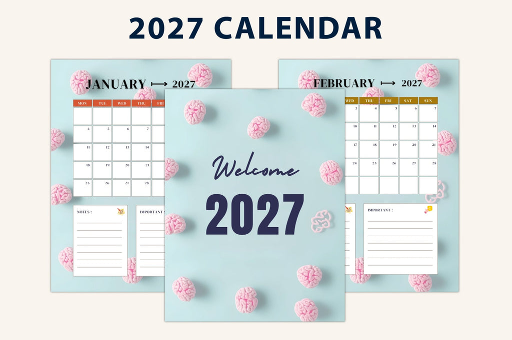 ADHD Brain Dump Book including task planner and productivity pages