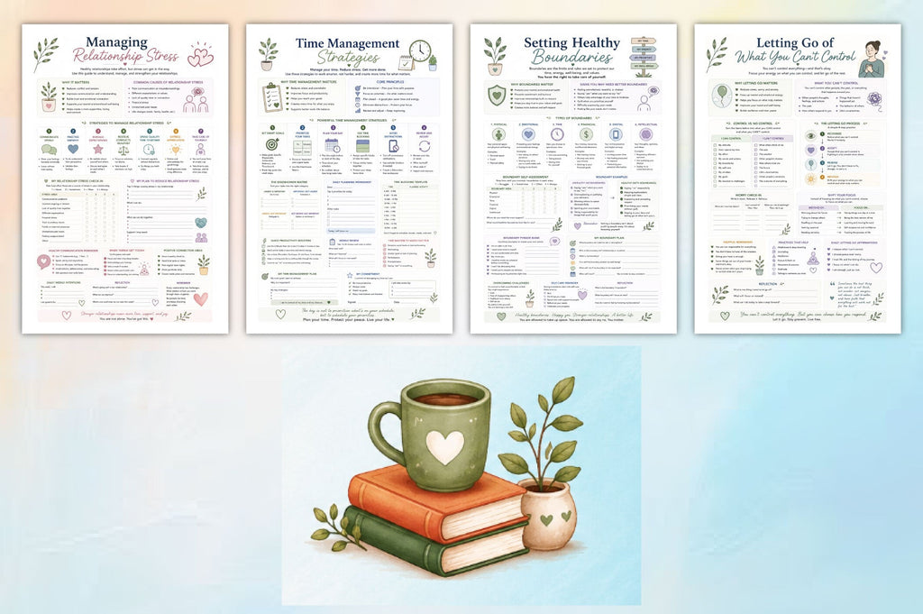Stress Less Live Better Workbook