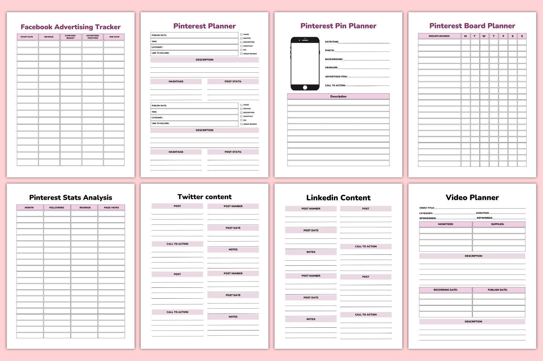 Social Media Planner