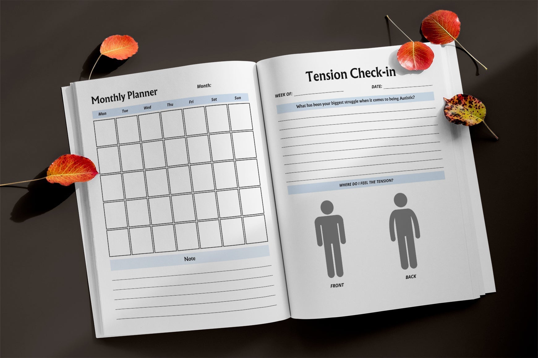 Autism Planner for Effective Organization printable organization toolkit