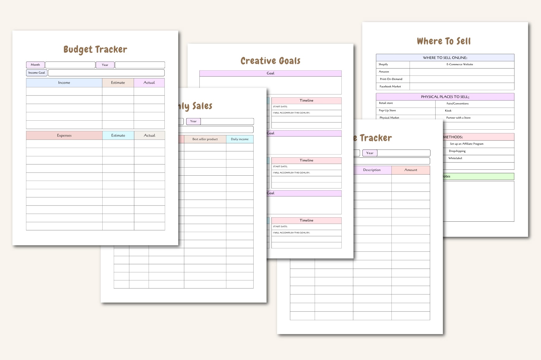 Crafting Business Workbook