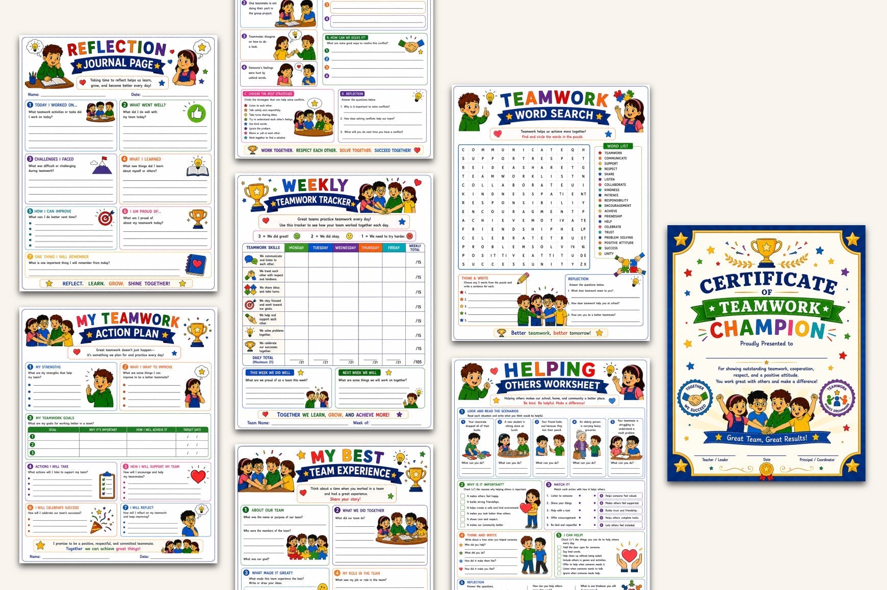 Teamwork Collaboration Workbook