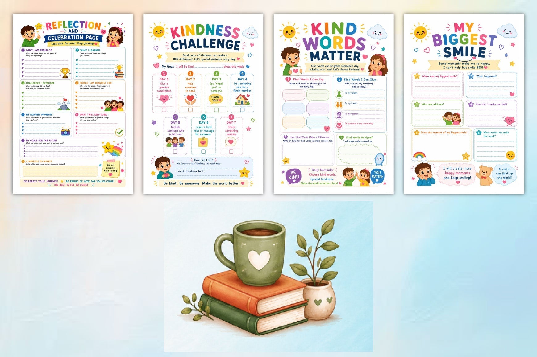 Positive Thinking For Kids Workbook