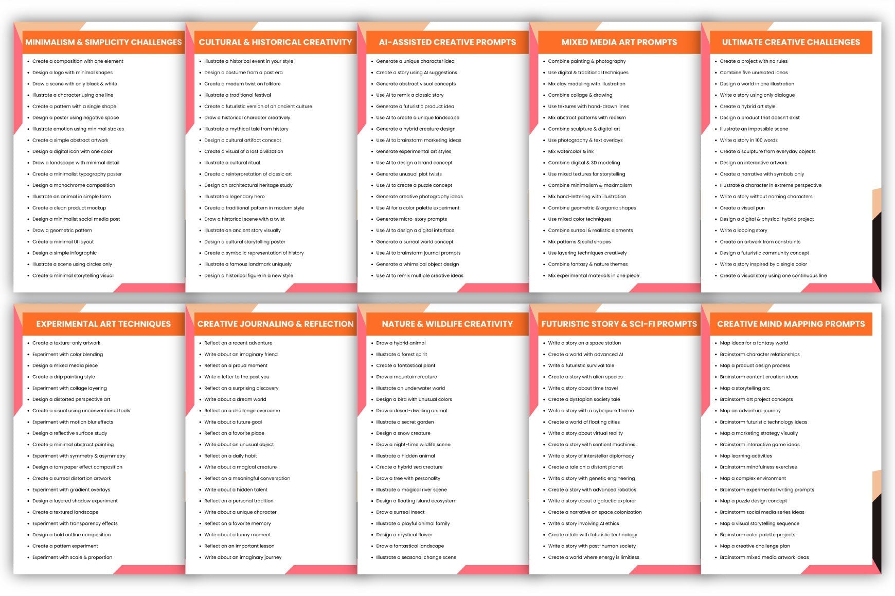 AI for Creative Projects Prompts