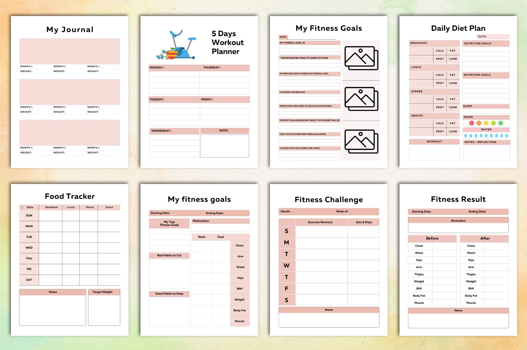 Weight Loss Planner