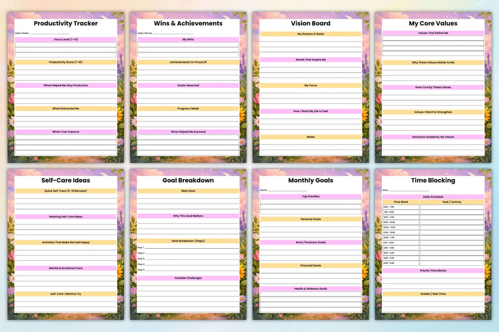 Gratitude Growth Planner
