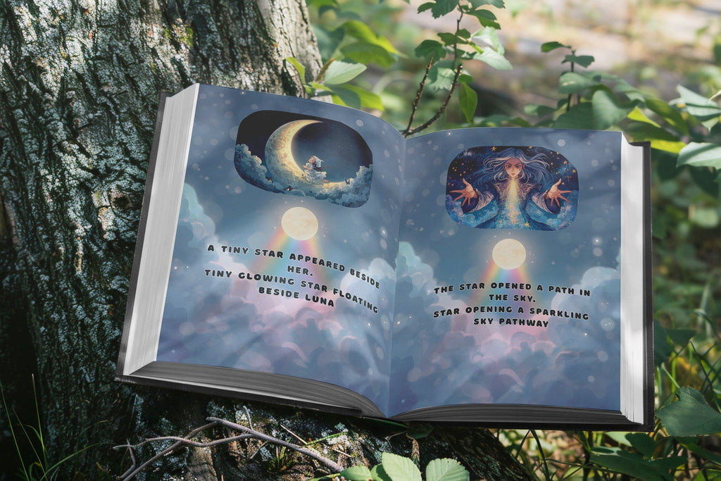 Luna and the Rainbow Moon Book