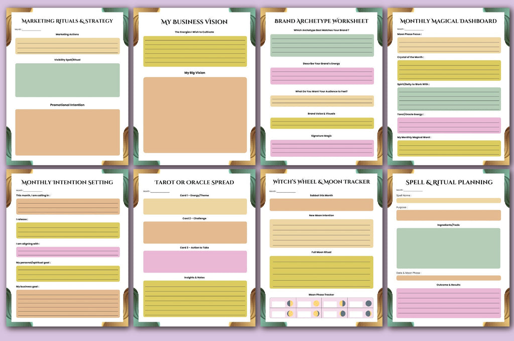 Witchcraft Business Mega Planner