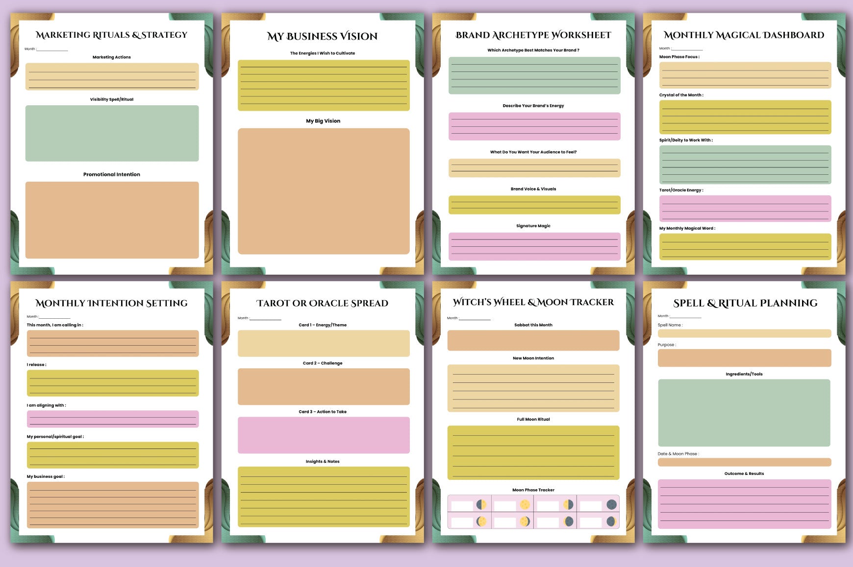 Witchcraft Business Mega Planner