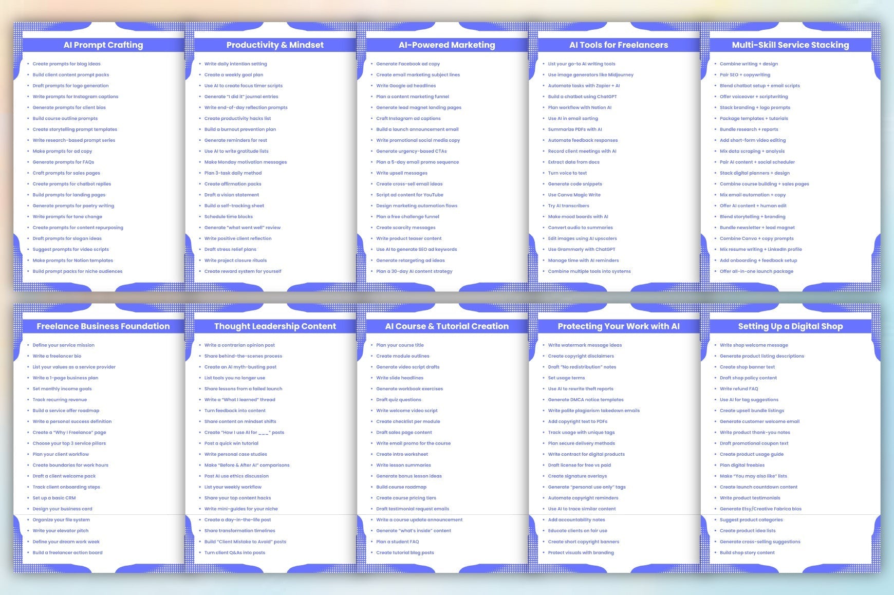 AI Freelancer Toolkit Prompts