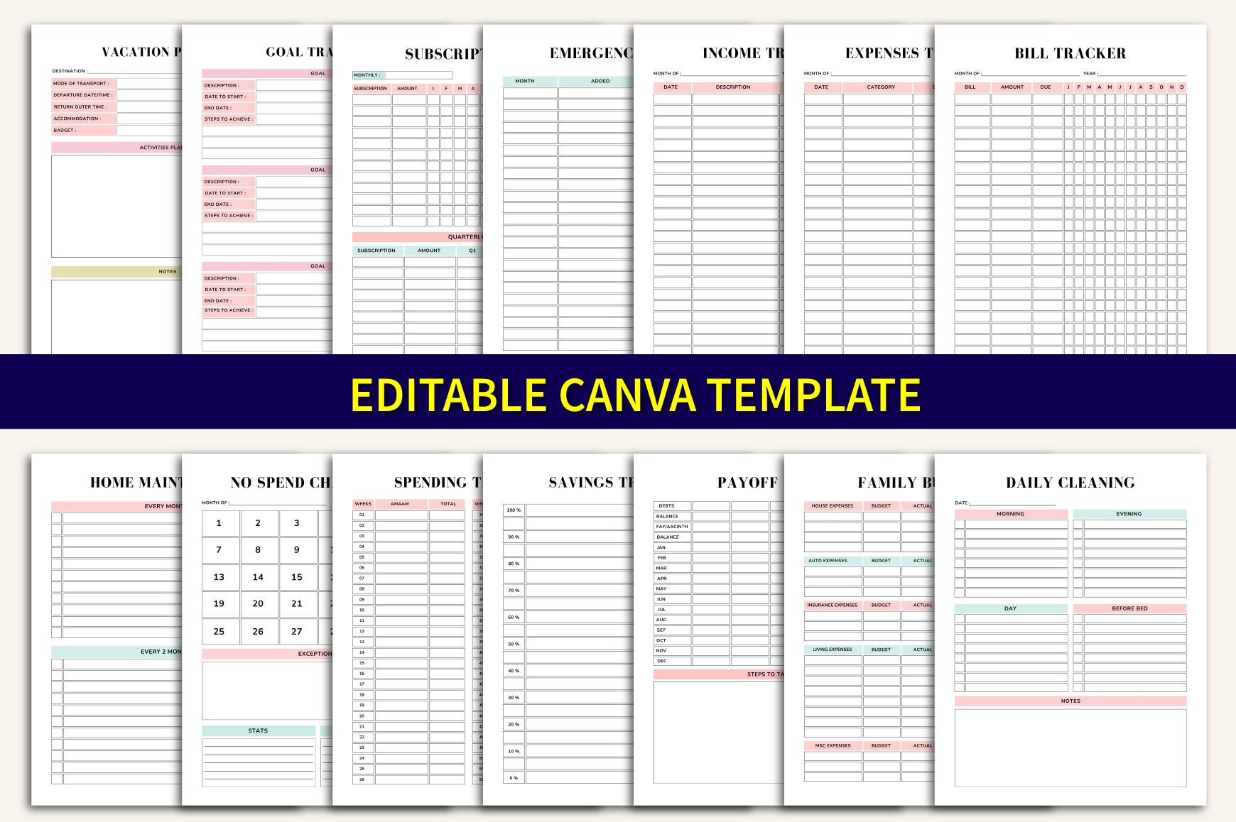 House Management Mega Binder