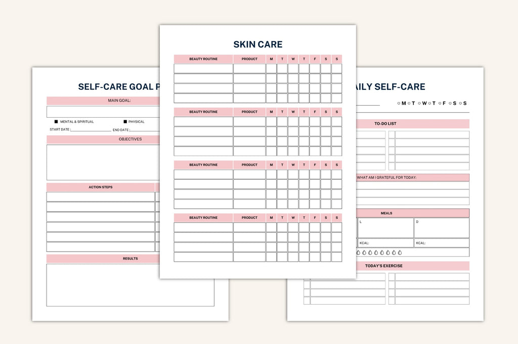 ADHD Adult Planner Productivity Pages
