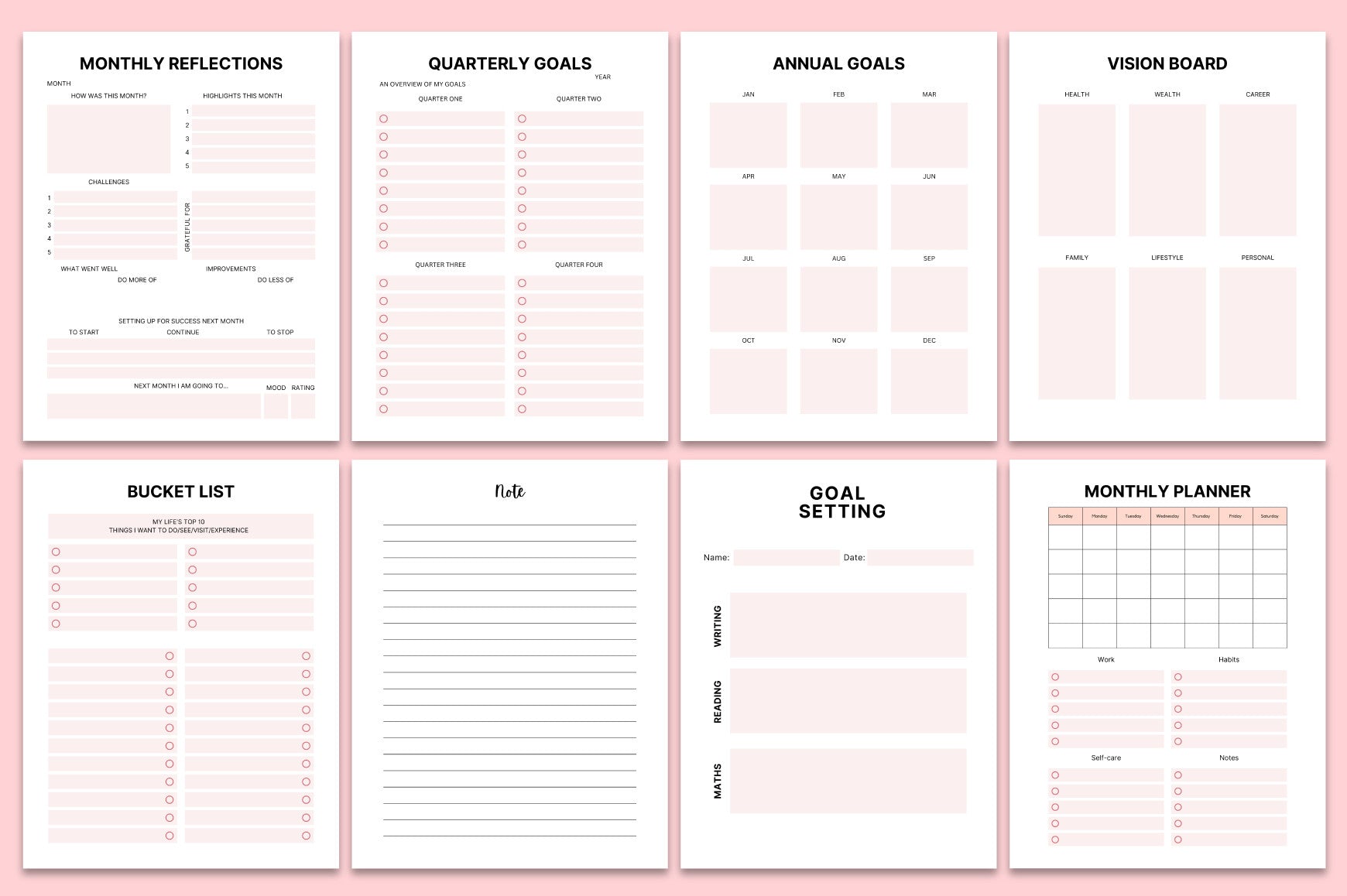 Daily Goal Planner