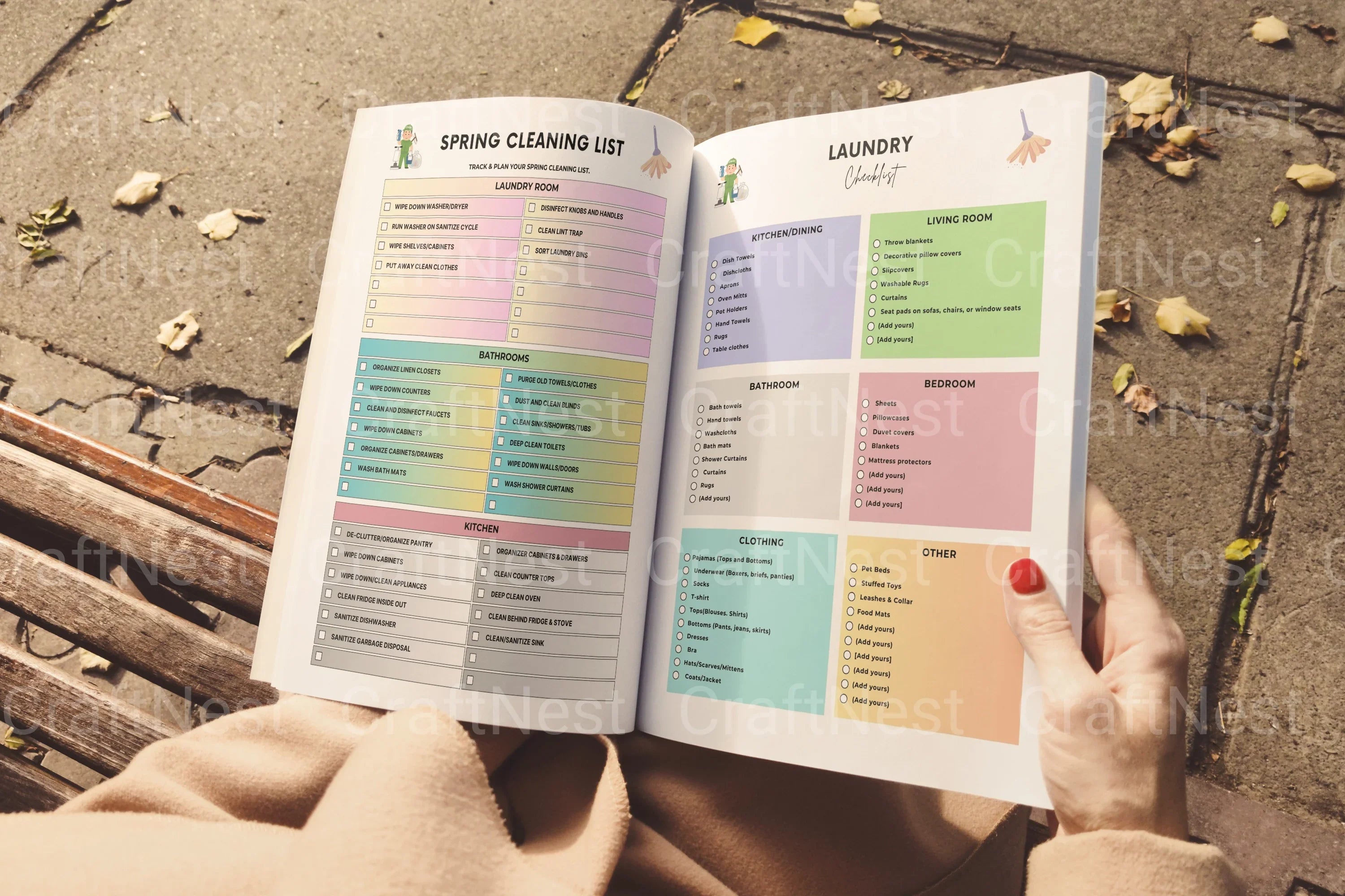 ADHD Cleaning Planner for Effective Organization decluttering worksheets for ADHD